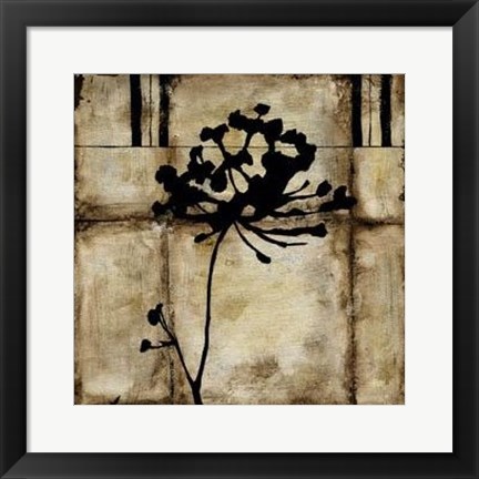 Framed Patina Elegance I Print