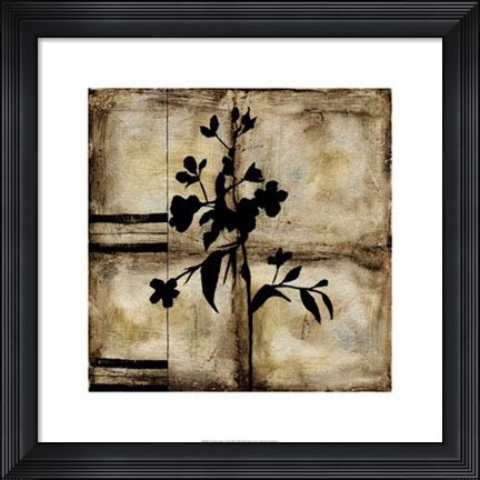 Framed Patina Elegance III Print