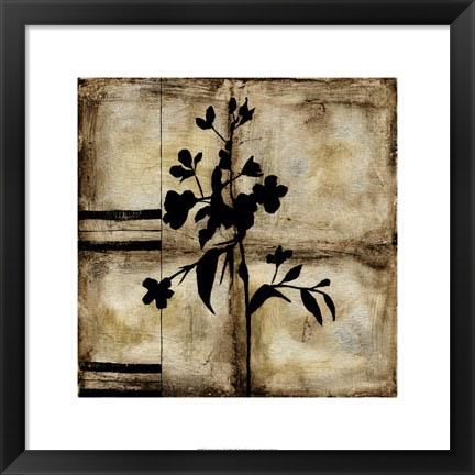 Framed Patina Elegance III Print