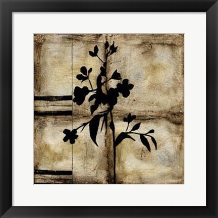 Framed Patina Elegance III Print