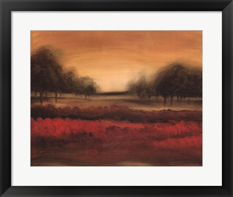 Framed Printed Mcintire Grove I Print
