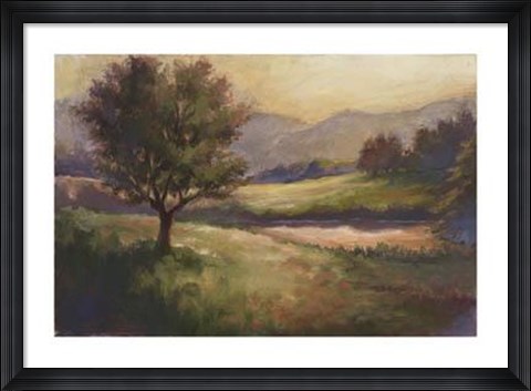 Framed Foothills Of Appalachia I Print