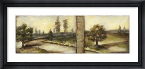 Framed Medium Misty Sunrise I Print