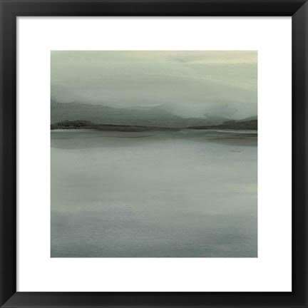 Framed Abstract Horizon VI Print