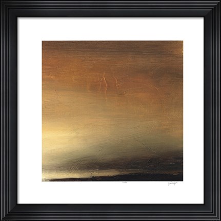Framed Abstract Horizon VII Print
