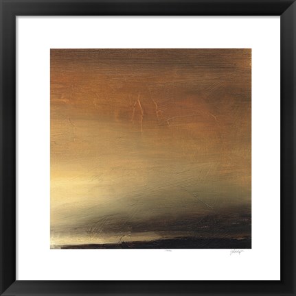 Framed Abstract Horizon VII Print