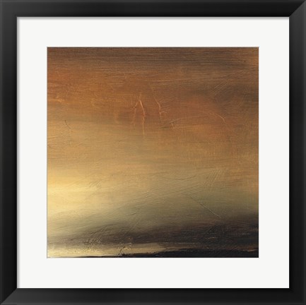 Framed Abstract Horizon VII Print