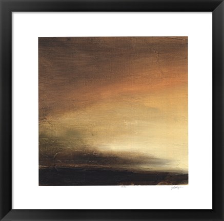 Framed Abstract Horizon VIII Print