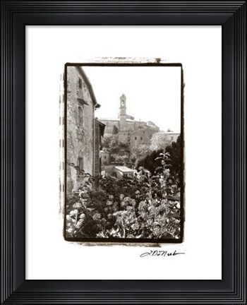 Framed Church Bells Ringing Print