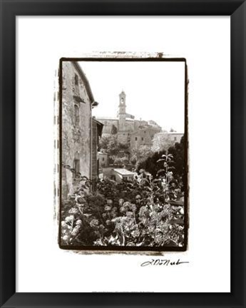 Framed Church Bells Ringing Print