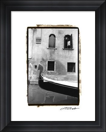 Framed Graceful Gondola Print