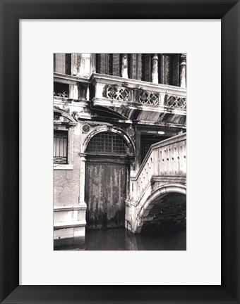 Framed Venetian Doorway Print