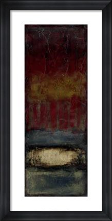 Framed Moonlit Forest V Print