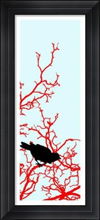 Framed Out Of The Blue II Print