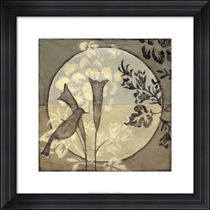 Framed Bird Sanctuary III Print