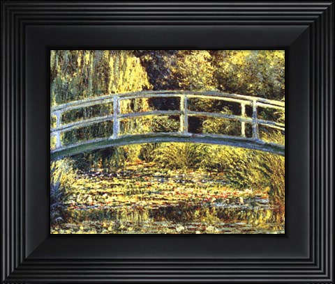 Framed Waterlily Pond Print