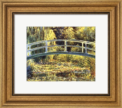 Framed Waterlily Pond Print