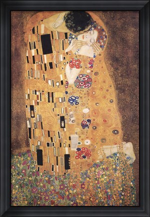 Framed Kiss, c.1908 Print