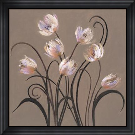 Framed Dancing Tulips Print