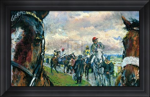 Framed 'After the Bell' Newcastle Races [Ed 150 Print