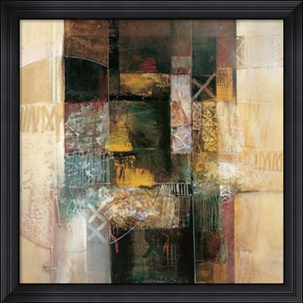 Framed Cromatismi Geometrici Print