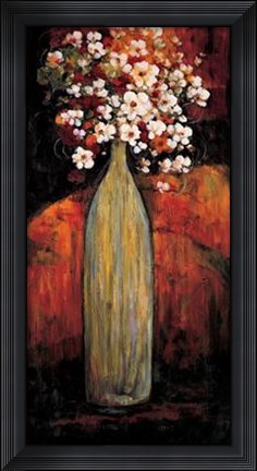 Framed Evening Bouquet II Print