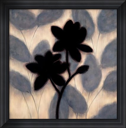 Framed Blossom Silhouette II Print