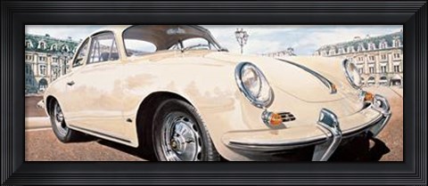 Framed Sport White Print