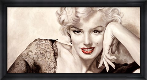 Framed Marilyn Monroe - In Your Eyes Print