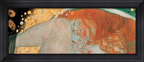 Framed Danae, c.1907 (detail) Print