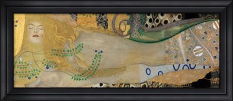 Framed Water Serpents I, c.1904 (detail) Print