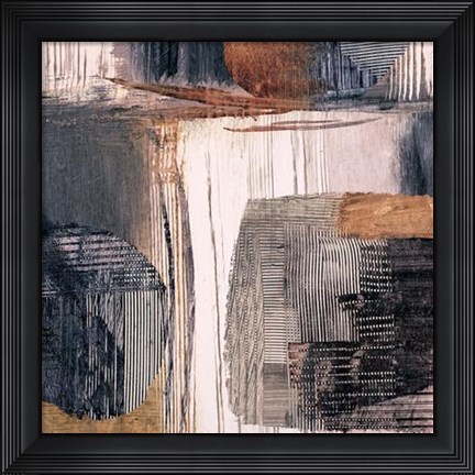 Framed Geometric Movement I Print