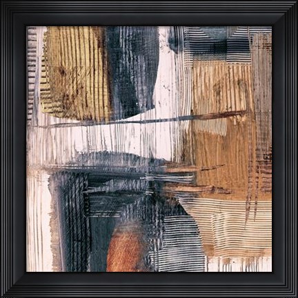 Framed Geometric Movement II Print