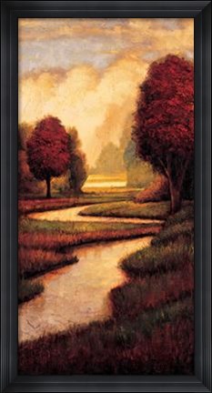 Framed Waterside II Print