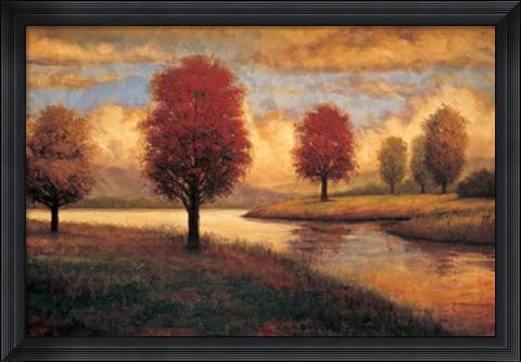 Framed Serene I Print