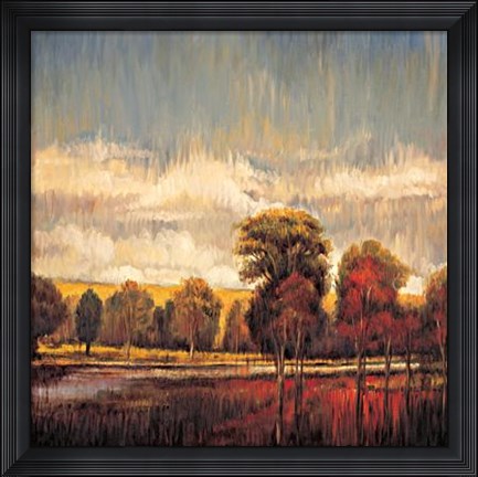 Framed Quiet River I Print