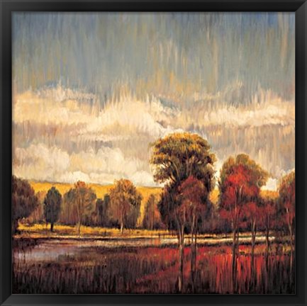 Framed Quiet River I Print