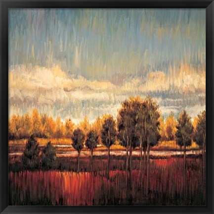 Framed Quiet River II Print