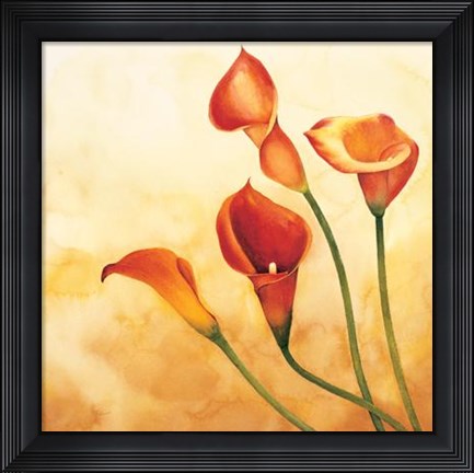 Framed Brezza Sulle Calle Print