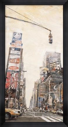Framed Times Square II Print