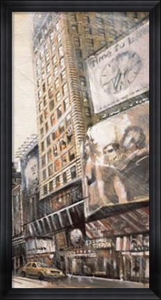 Framed Times Square III Print