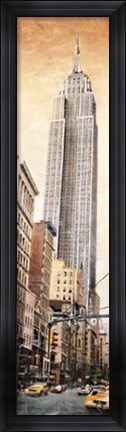Framed Empire State Building Print