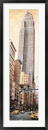 Framed Empire State Building Print