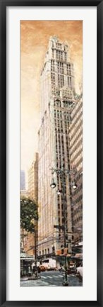 Framed Woolworth Building Print
