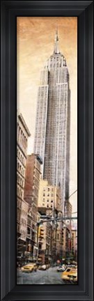 Framed Empire State Building Print