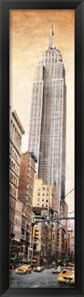 Framed Empire State Building Print
