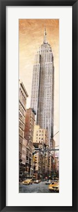 Framed Empire State Building Print