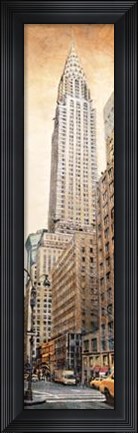 Framed Chrysler Building Print