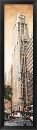 Framed Woolworth Building Print