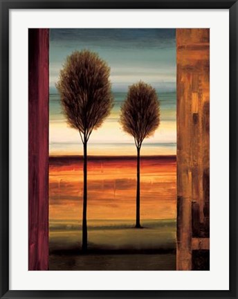 Framed On The Horizon I Print
